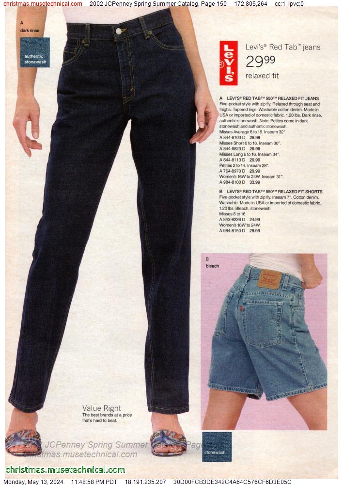 2002 JCPenney Spring Summer Catalog, Page 150