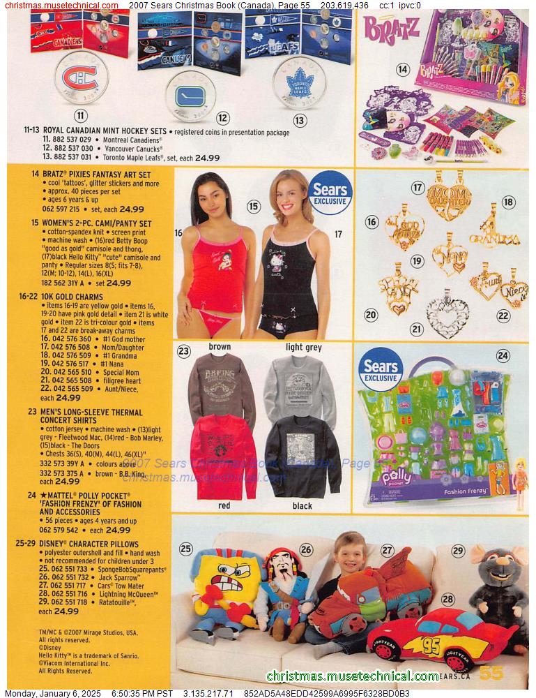 2007 Sears Christmas Book (Canada), Page 55