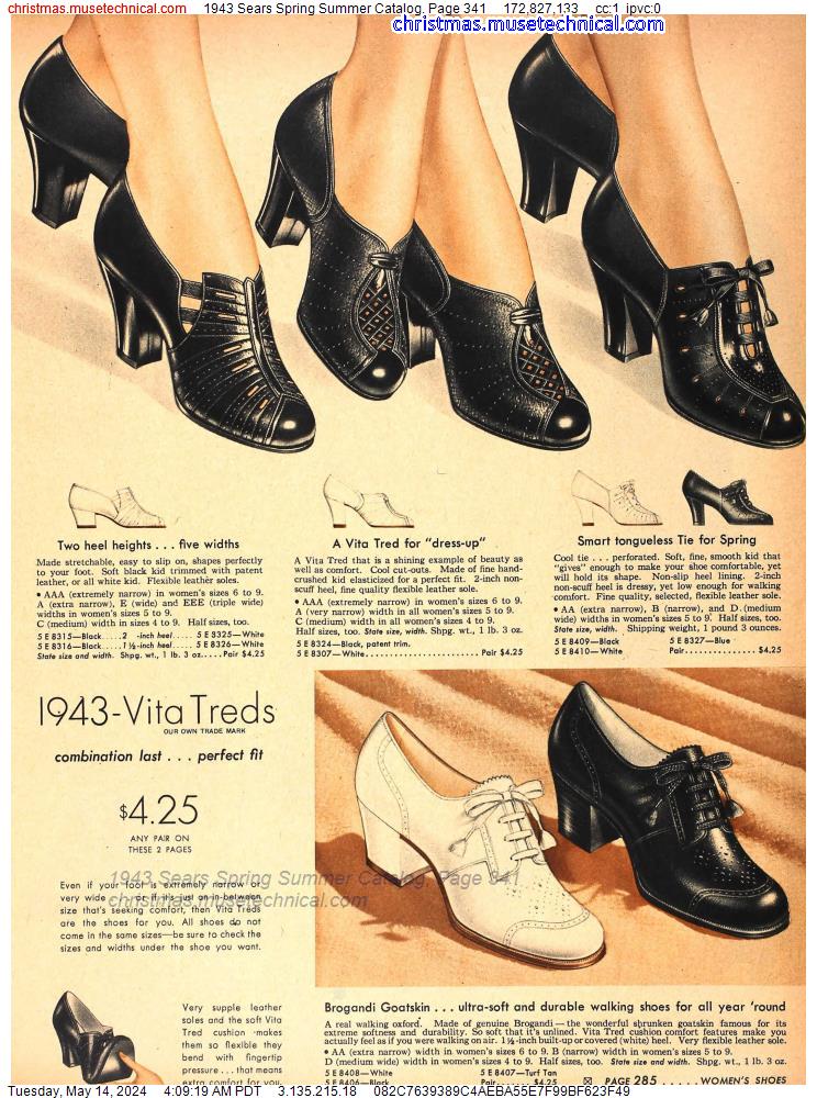 1943 Sears Spring Summer Catalog, Page 341