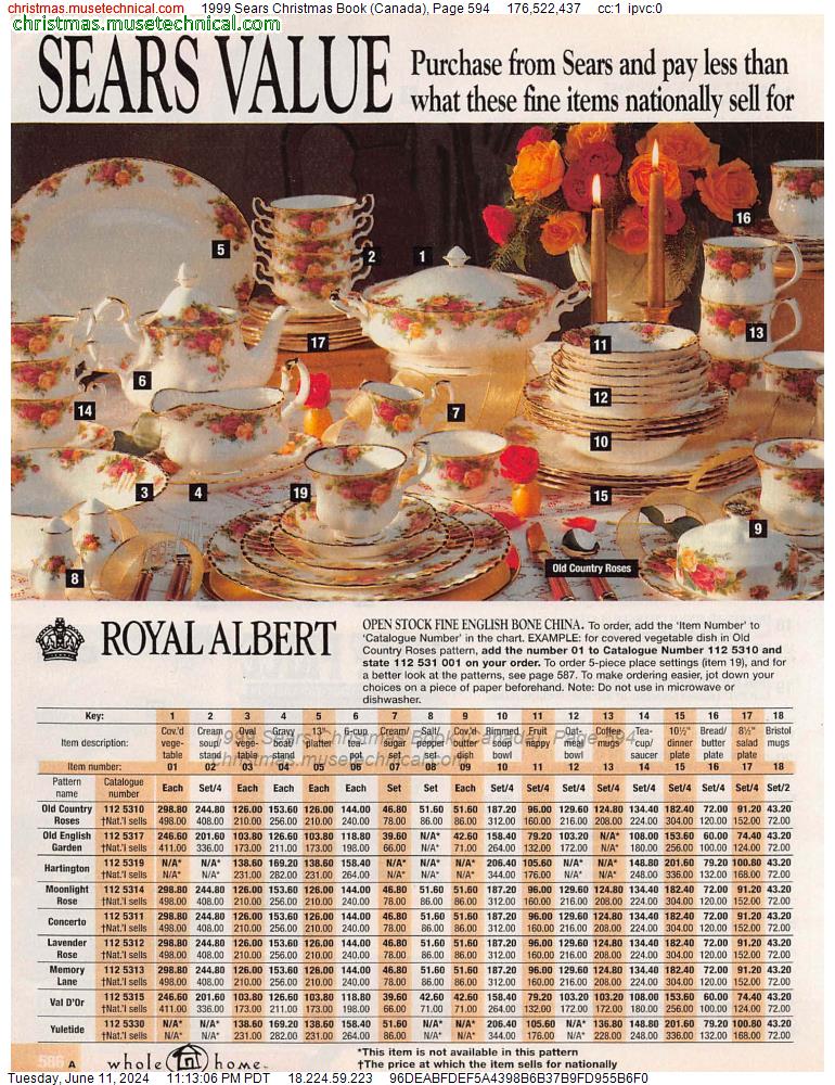 1999 Sears Christmas Book (Canada), Page 594