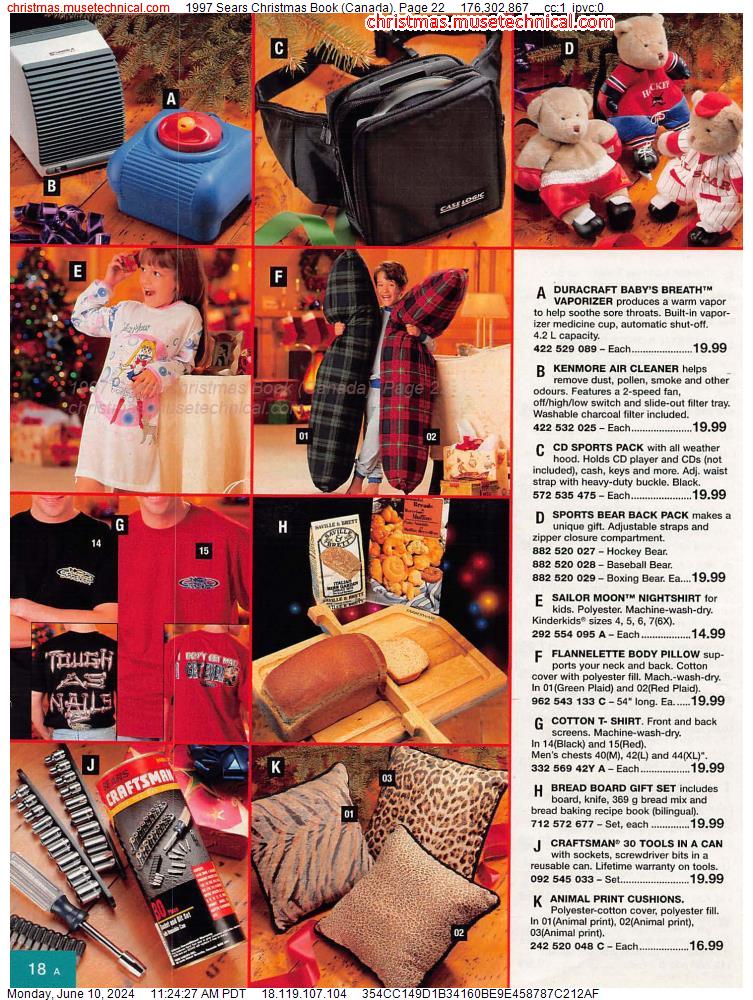 1997 Sears Christmas Book (Canada), Page 22