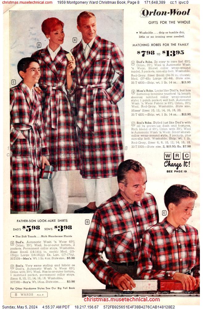 1959 Montgomery Ward Christmas Book, Page 8