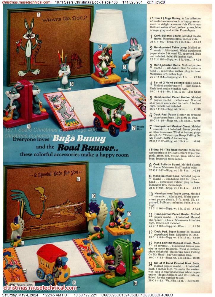 1971 Sears Christmas Book, Page 406