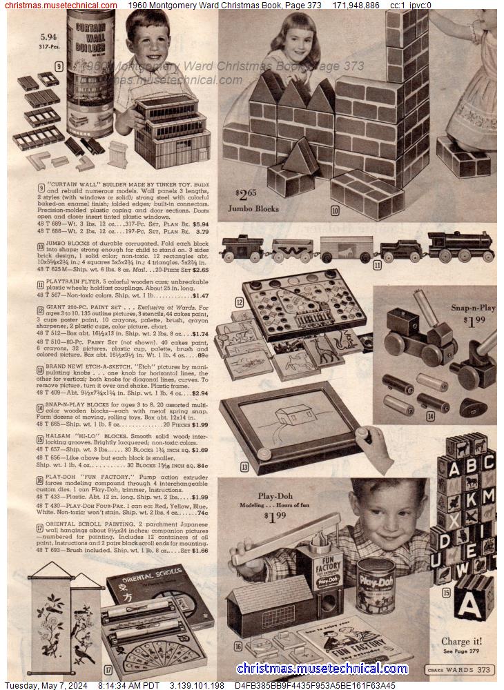 1960 Montgomery Ward Christmas Book, Page 373