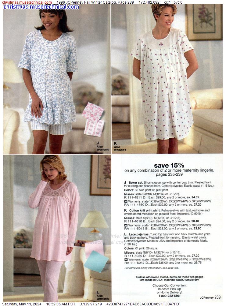 1996 JCPenney Fall Winter Catalog, Page 239