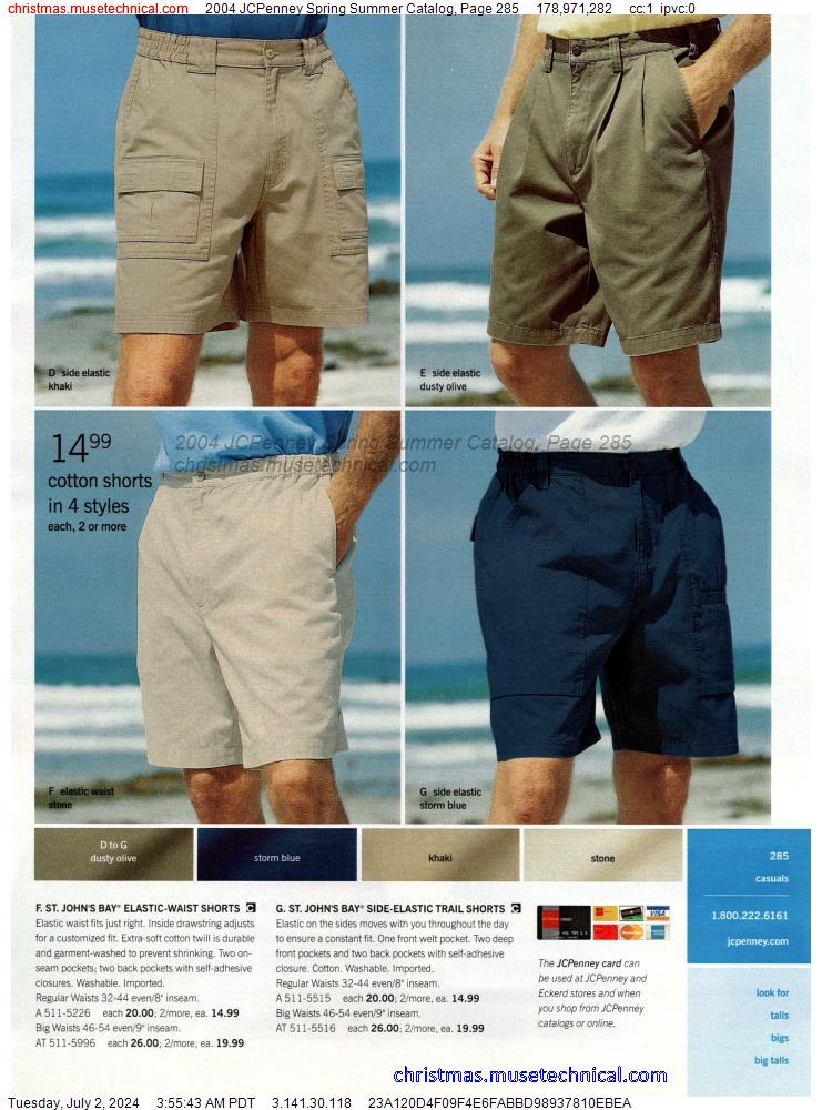 2004 JCPenney Spring Summer Catalog, Page 285