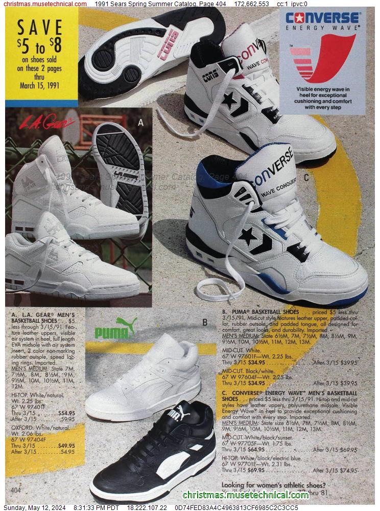 1991 Sears Spring Summer Catalog, Page 404