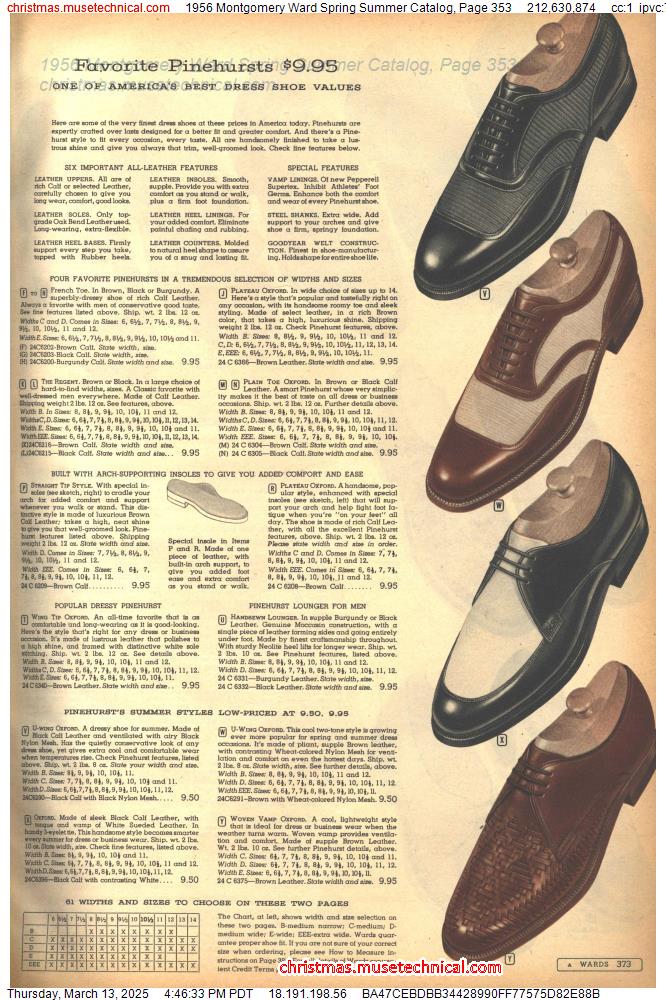 1956 Montgomery Ward Spring Summer Catalog, Page 353