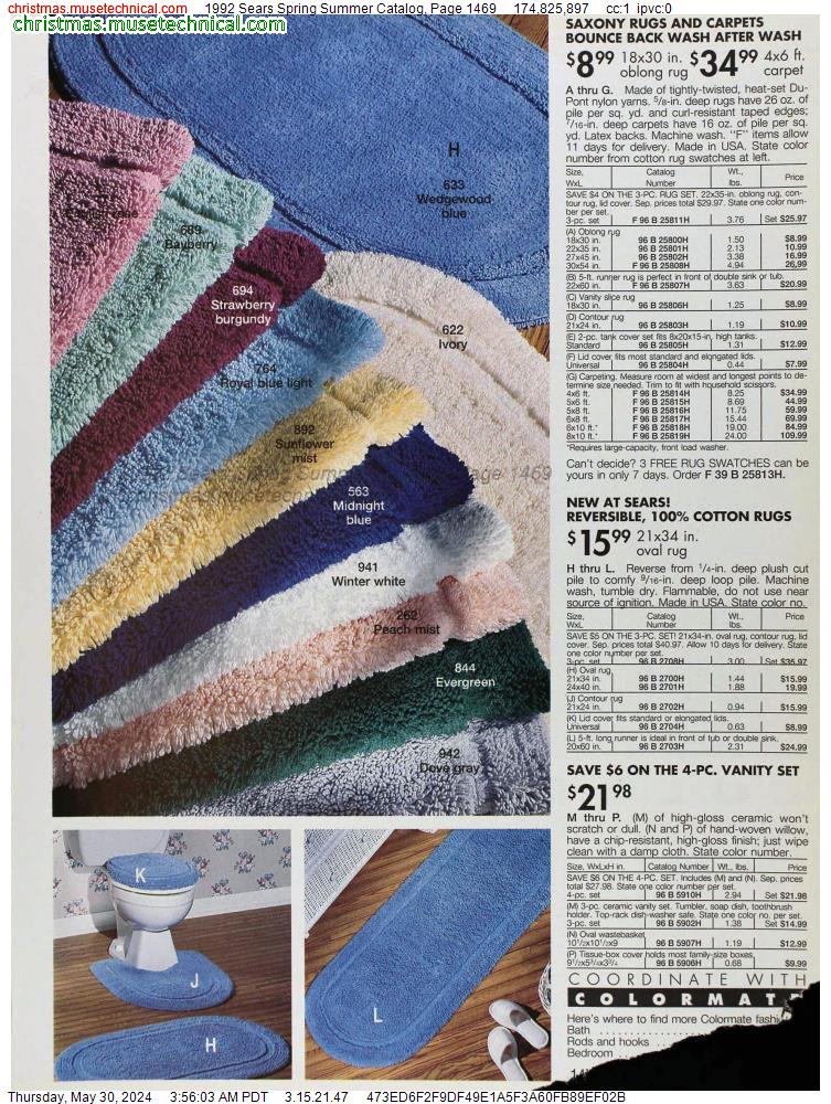 1992 Sears Spring Summer Catalog, Page 1469