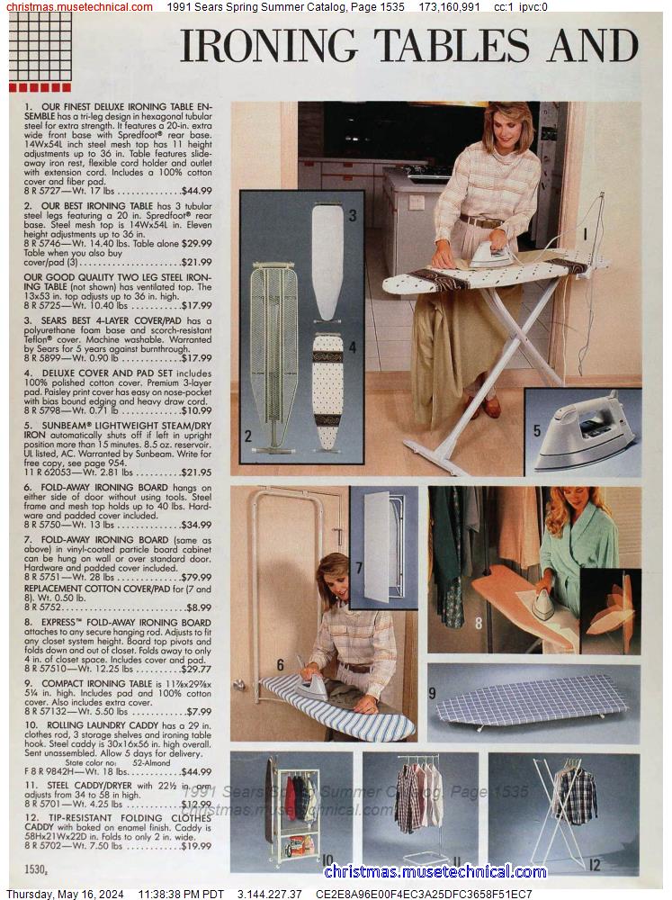 1991 Sears Spring Summer Catalog, Page 1535