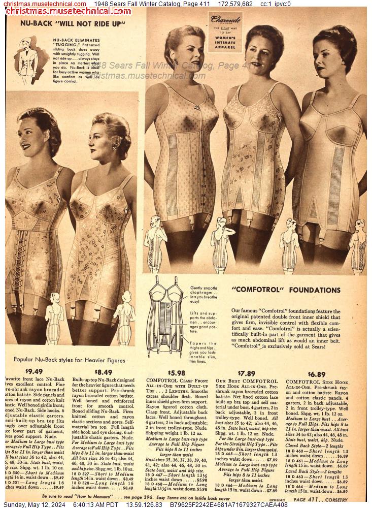 1948 Sears Fall Winter Catalog, Page 411