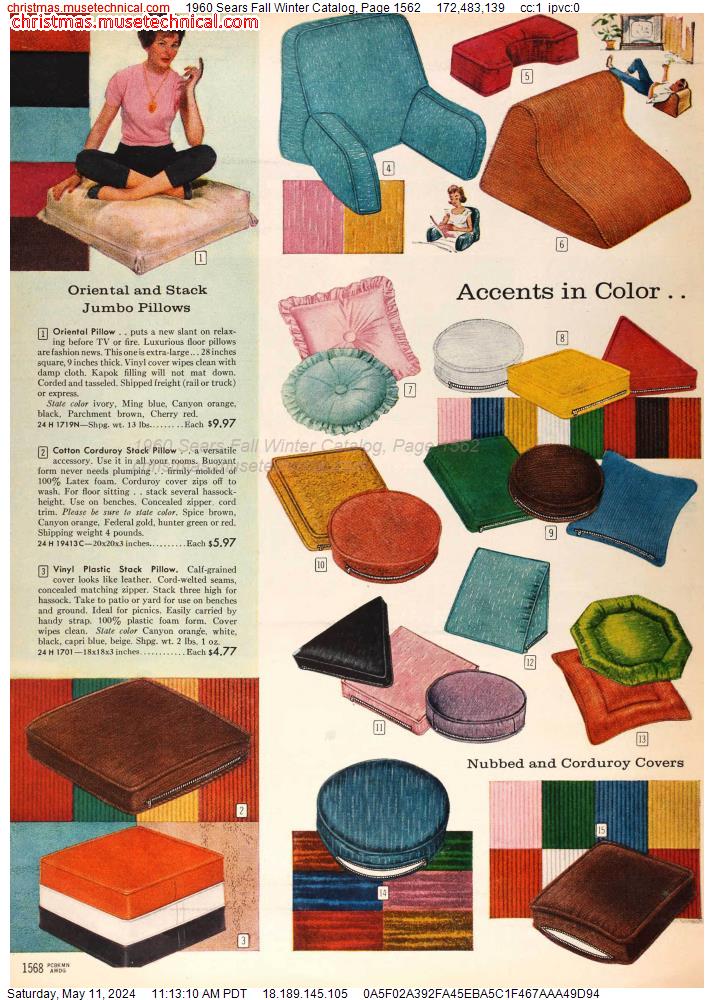 1960 Sears Fall Winter Catalog, Page 1562
