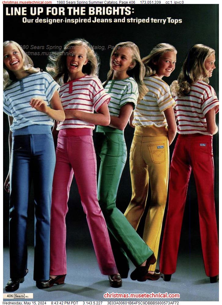 1980 Sears Spring Summer Catalog, Page 406