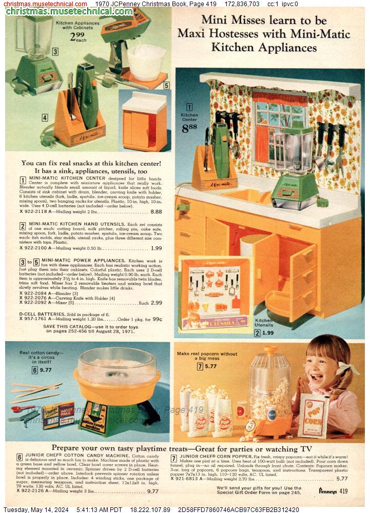 1970 JCPenney Christmas Book, Page 419