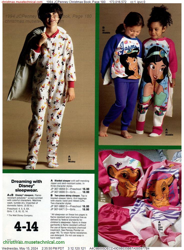 1994 JCPenney Christmas Book, Page 180