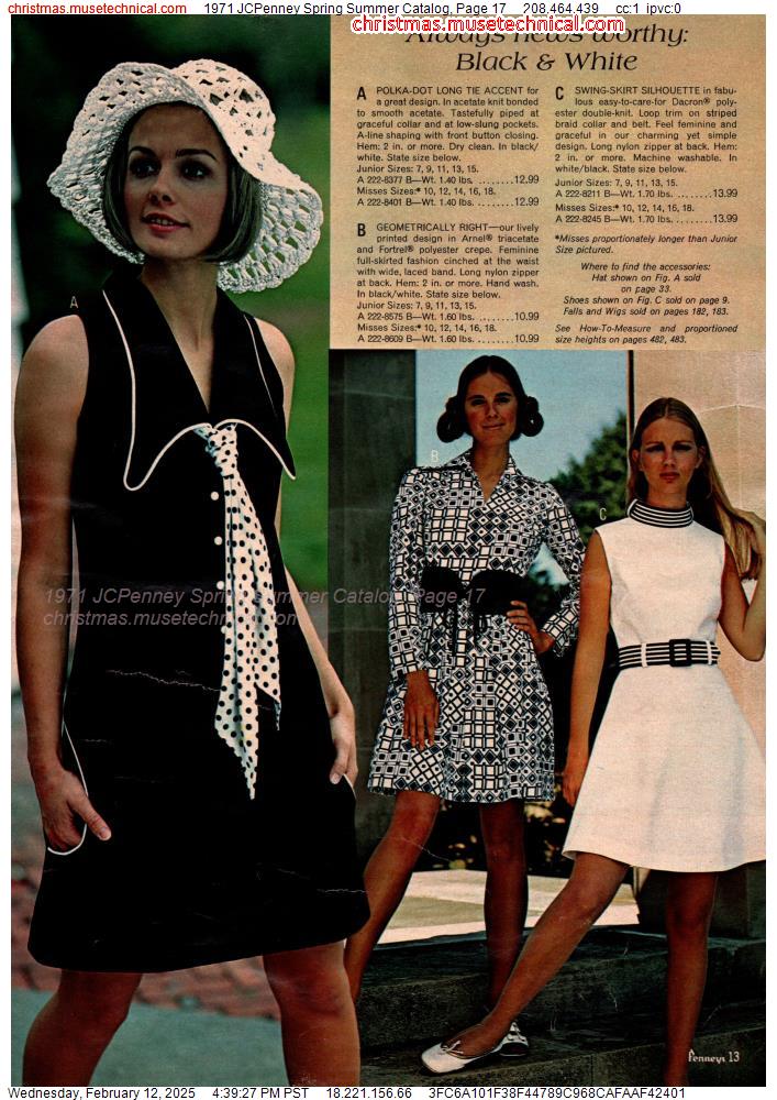 1971 JCPenney Spring Summer Catalog, Page 17