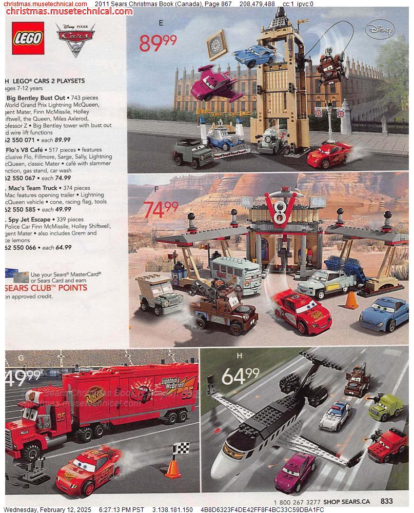 2011 Sears Christmas Book (Canada), Page 867