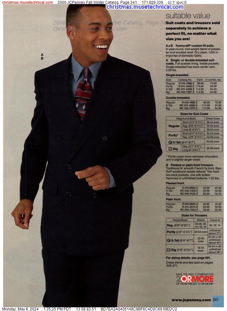 2000 JCPenney Fall Winter Catalog, Page 341