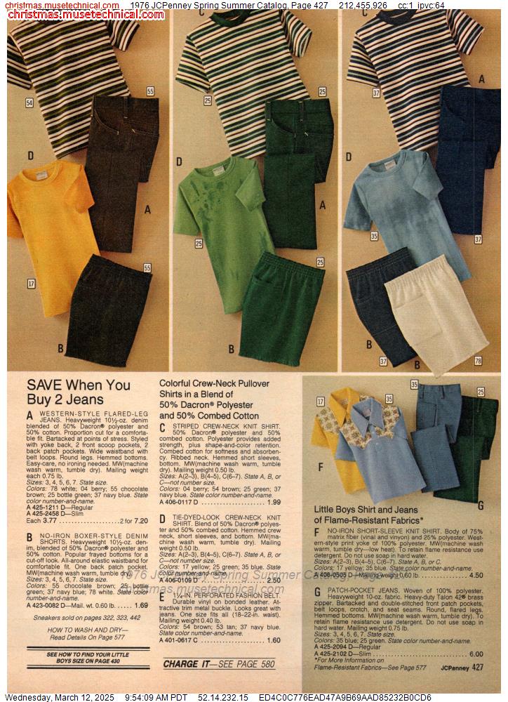 1976 JCPenney Spring Summer Catalog, Page 427