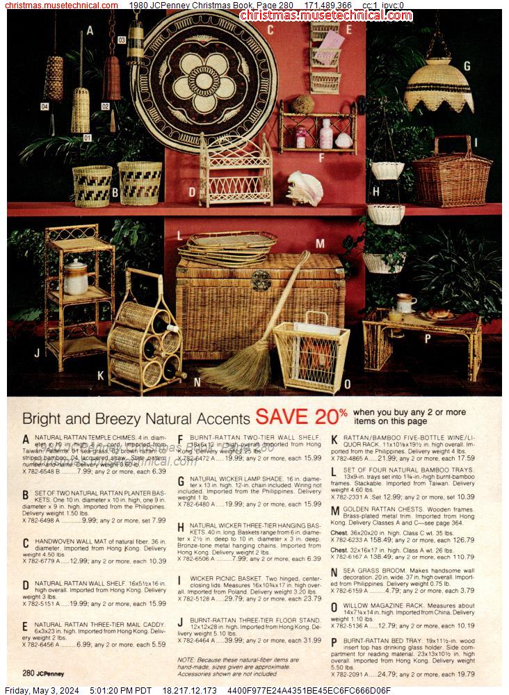 1980 JCPenney Christmas Book, Page 280