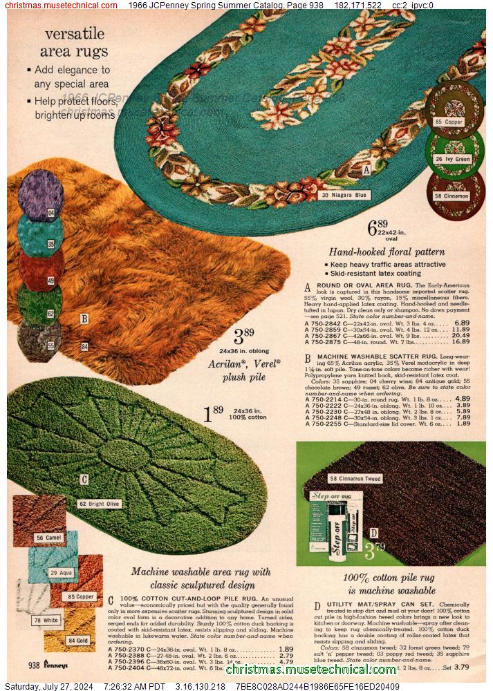 1966 JCPenney Spring Summer Catalog, Page 938