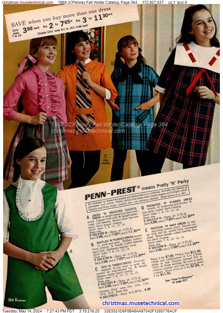 1969 JCPenney Fall Winter Catalog, Page 364