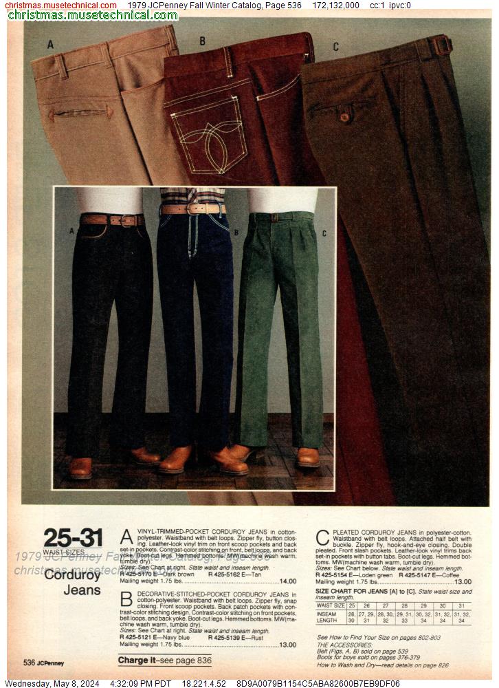 1979 JCPenney Fall Winter Catalog, Page 536