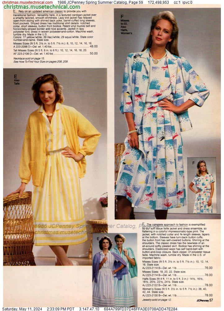 1986 JCPenney Spring Summer Catalog, Page 59