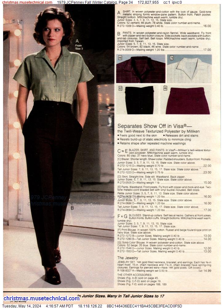 1979 JCPenney Fall Winter Catalog, Page 34