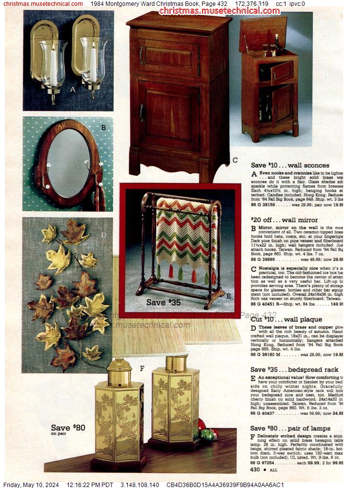 1984 Montgomery Ward Christmas Book, Page 432