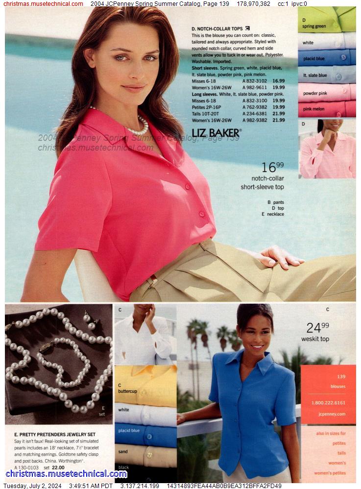 2004 JCPenney Spring Summer Catalog, Page 139