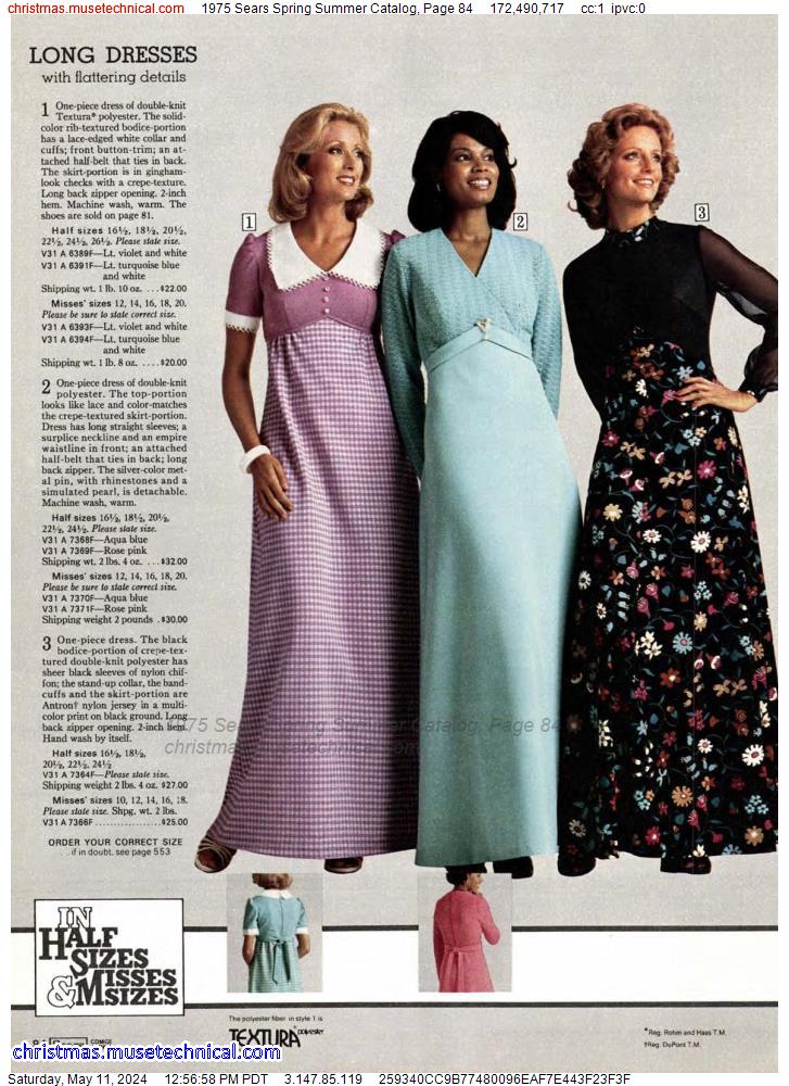 1975 Sears Spring Summer Catalog, Page 84