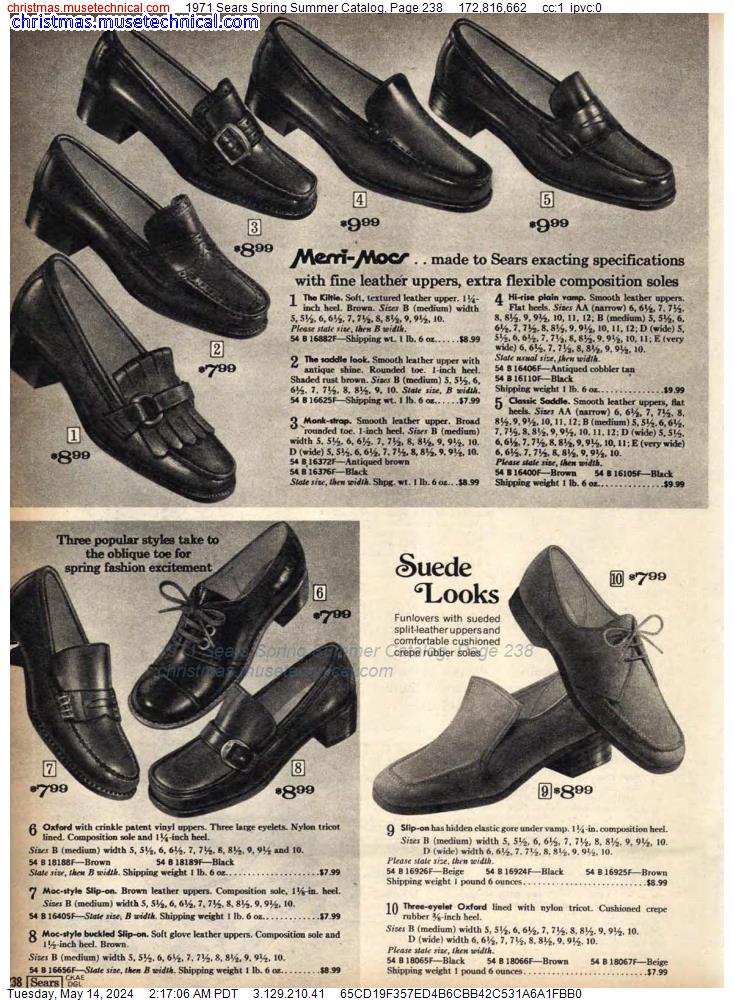 1971 Sears Spring Summer Catalog, Page 238