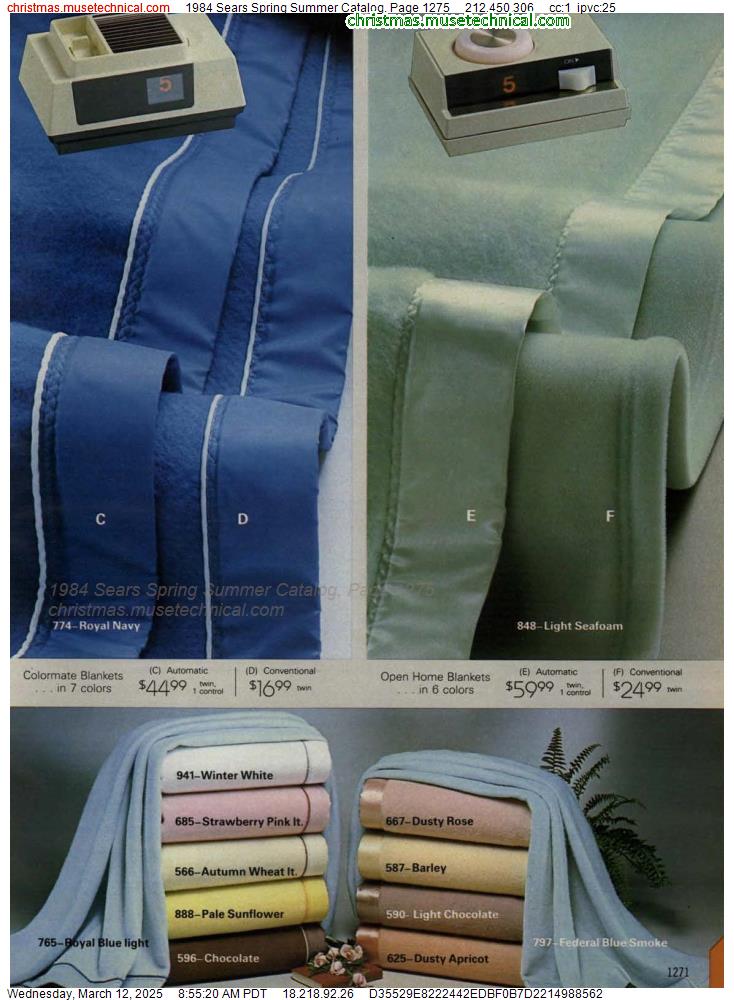 1984 Sears Spring Summer Catalog, Page 1275