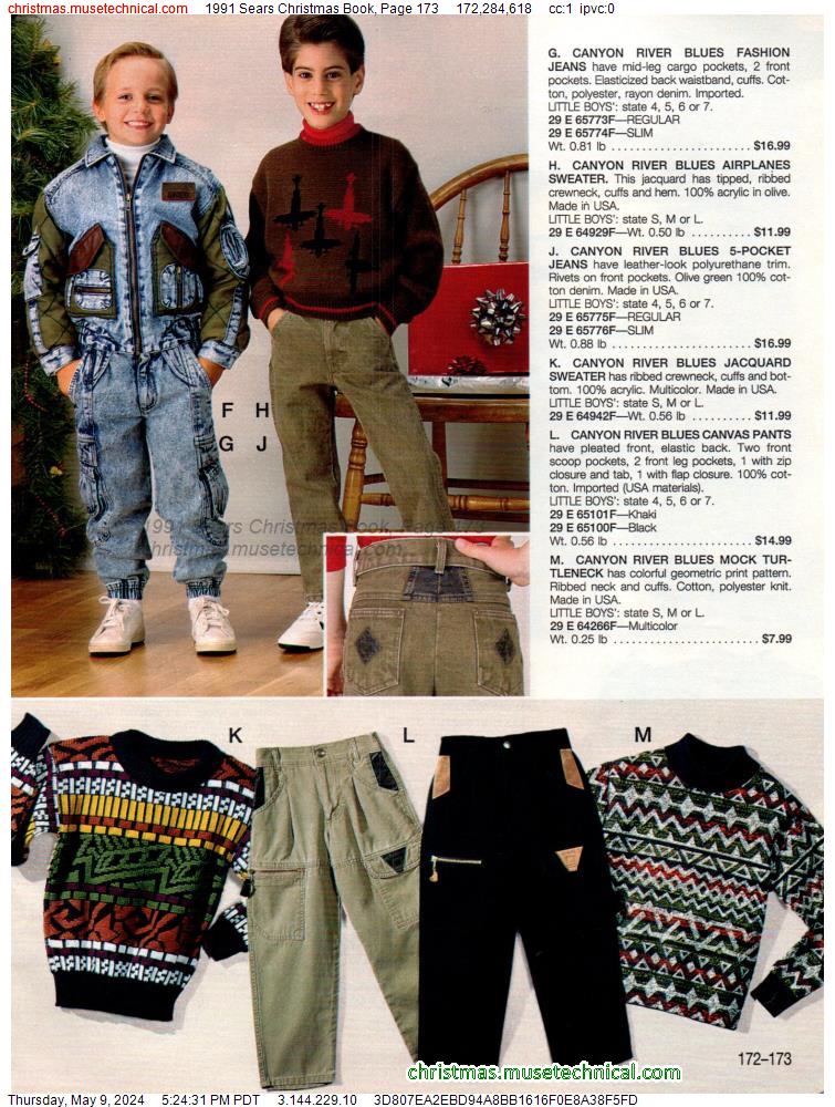 1991 Sears Christmas Book, Page 173