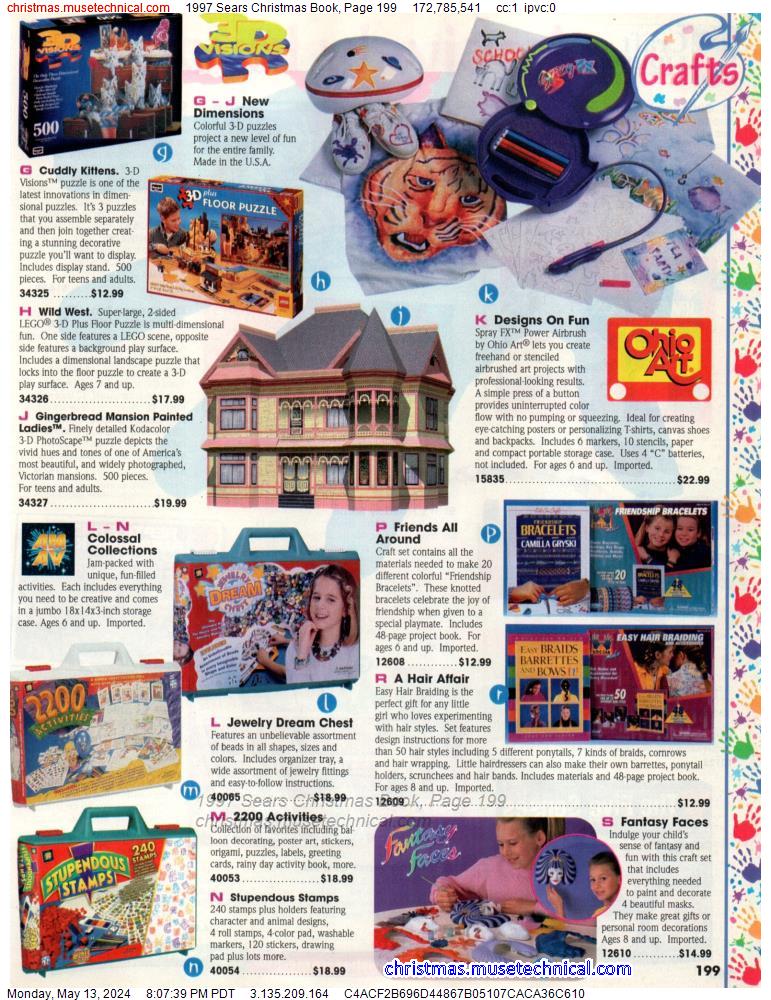 1997 Sears Christmas Book, Page 199