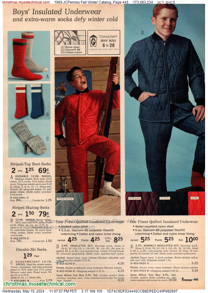 1969 JCPenney Fall Winter Catalog, Page 445