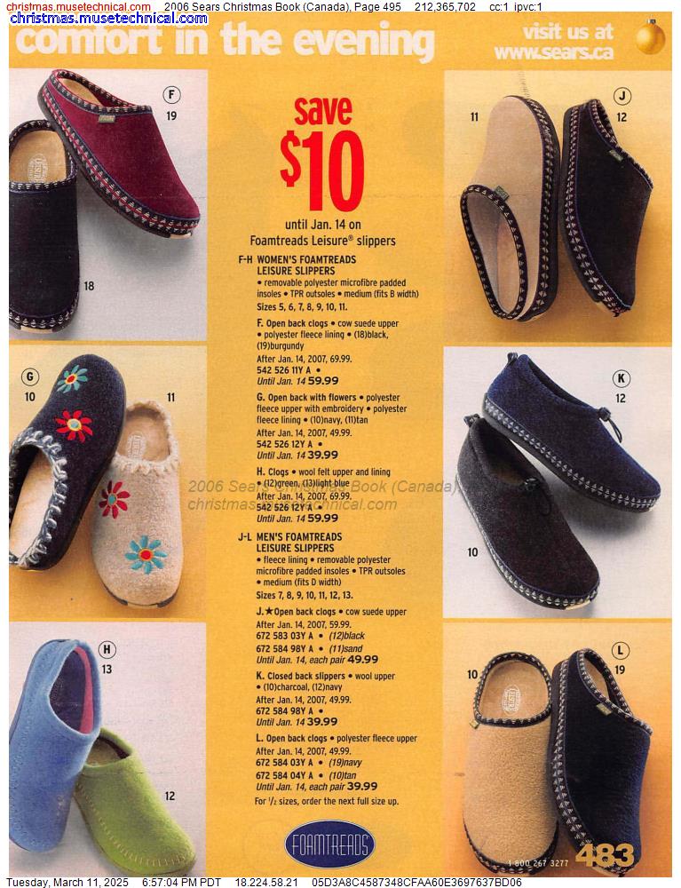 2006 Sears Christmas Book (Canada), Page 495