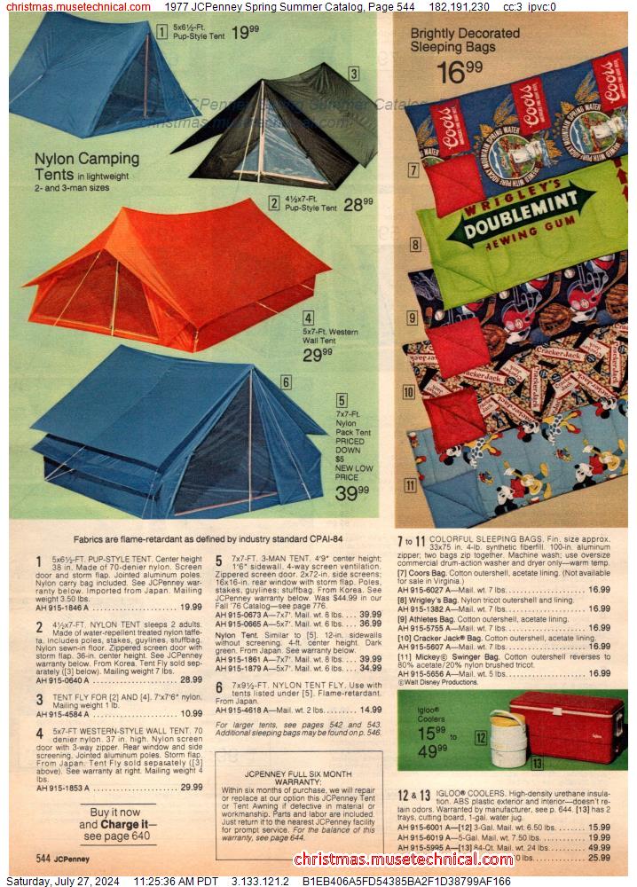 1977 JCPenney Spring Summer Catalog, Page 544