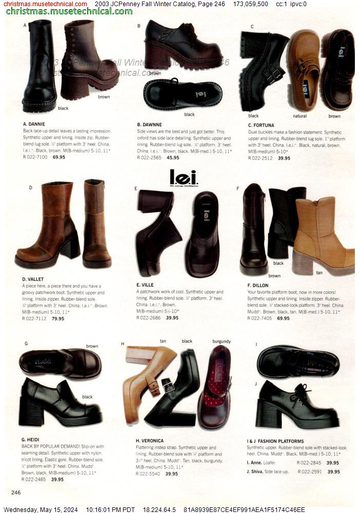 2003 JCPenney Fall Winter Catalog, Page 246