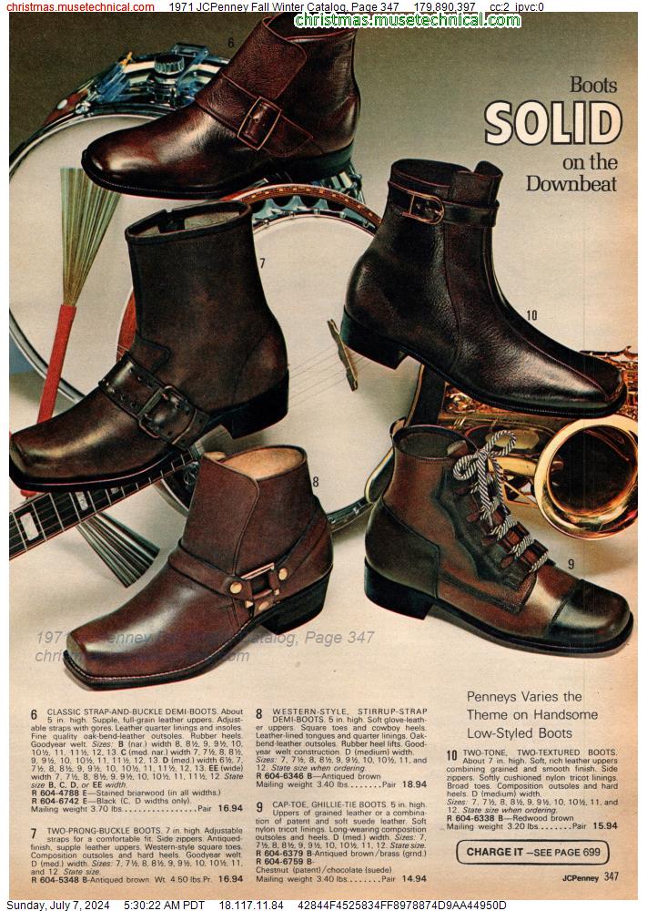 1971 JCPenney Fall Winter Catalog, Page 347