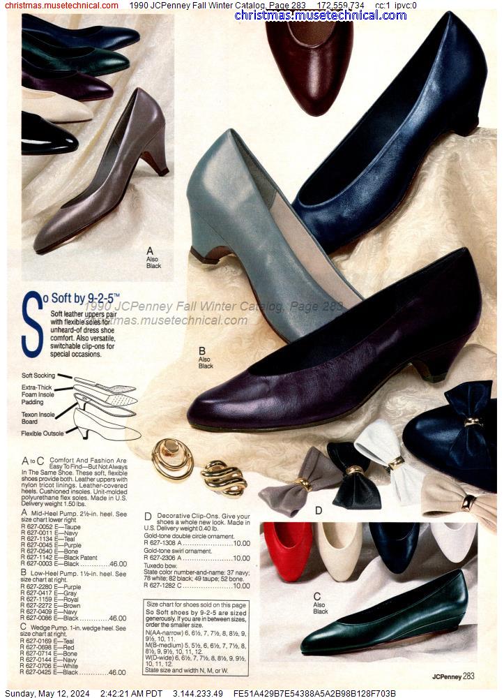 1990 JCPenney Fall Winter Catalog, Page 283