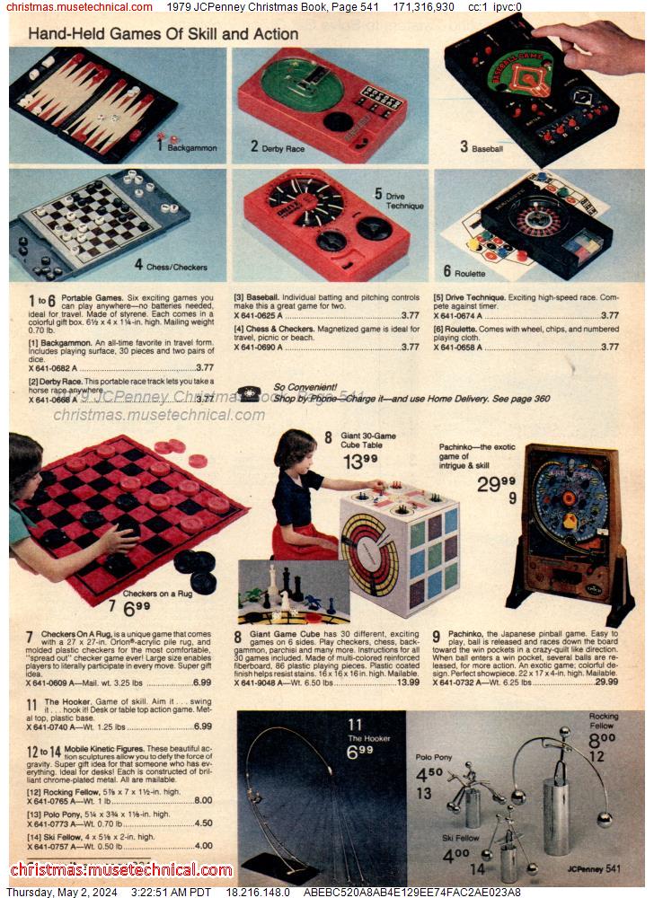 1979 JCPenney Christmas Book, Page 541