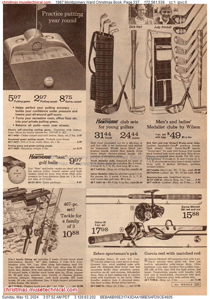 1967 Montgomery Ward Christmas Book, Page 337