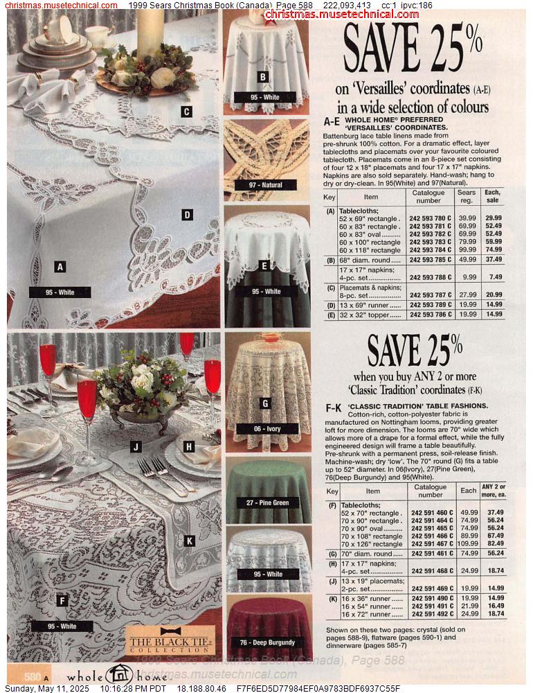 1999 Sears Christmas Book (Canada), Page 588