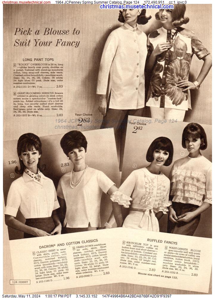 1964 JCPenney Spring Summer Catalog, Page 124