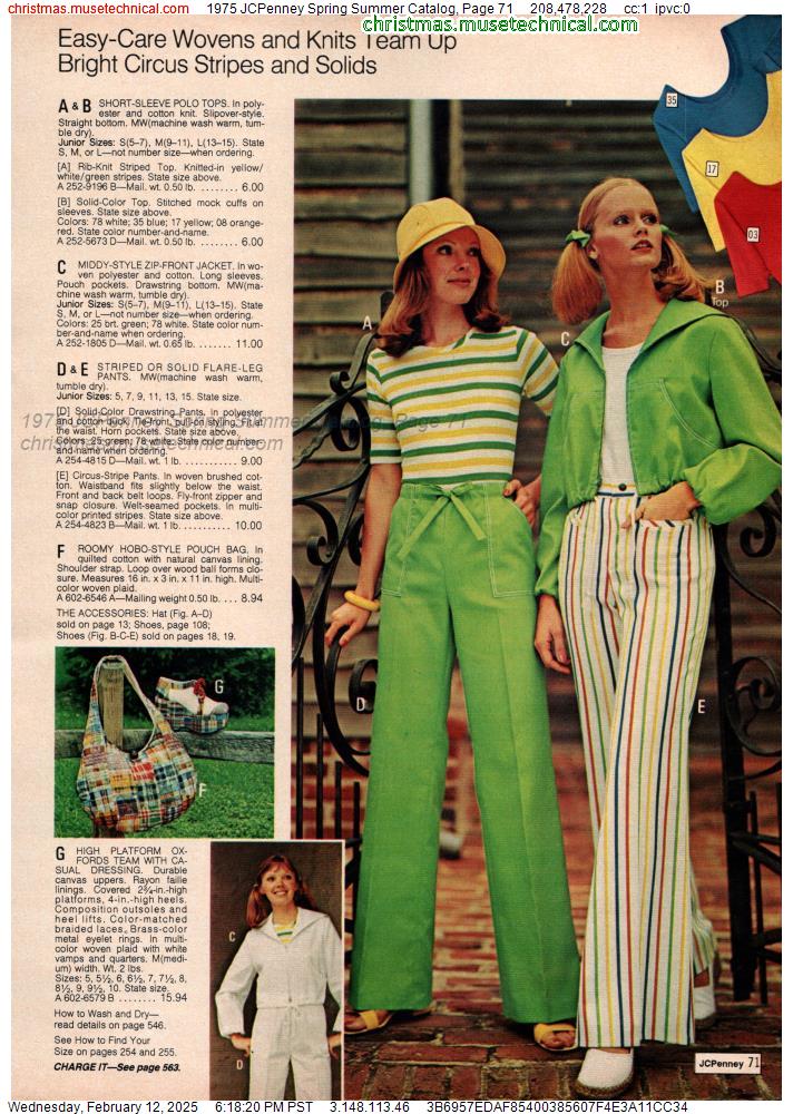 1975 JCPenney Spring Summer Catalog, Page 71