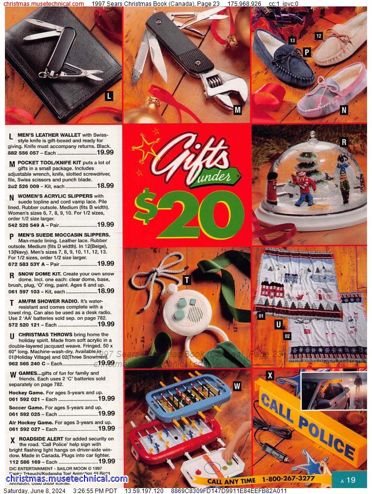 1997 Sears Christmas Book (Canada), Page 23