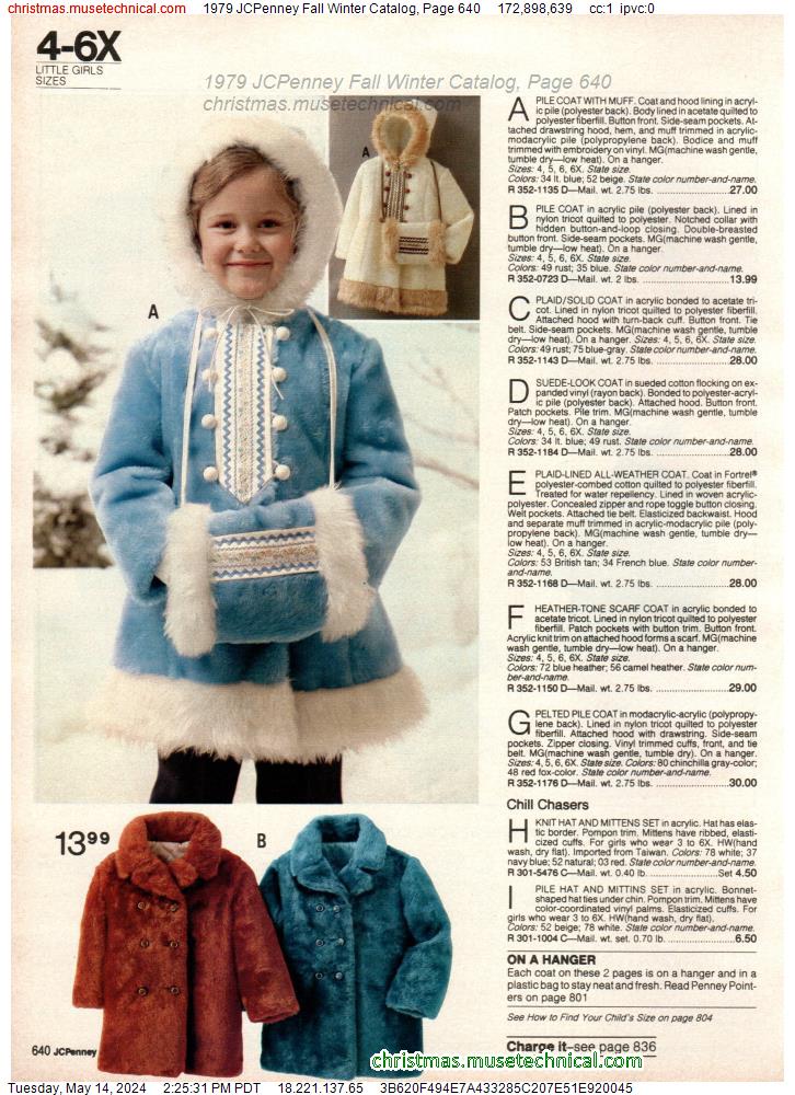 1979 JCPenney Fall Winter Catalog, Page 640