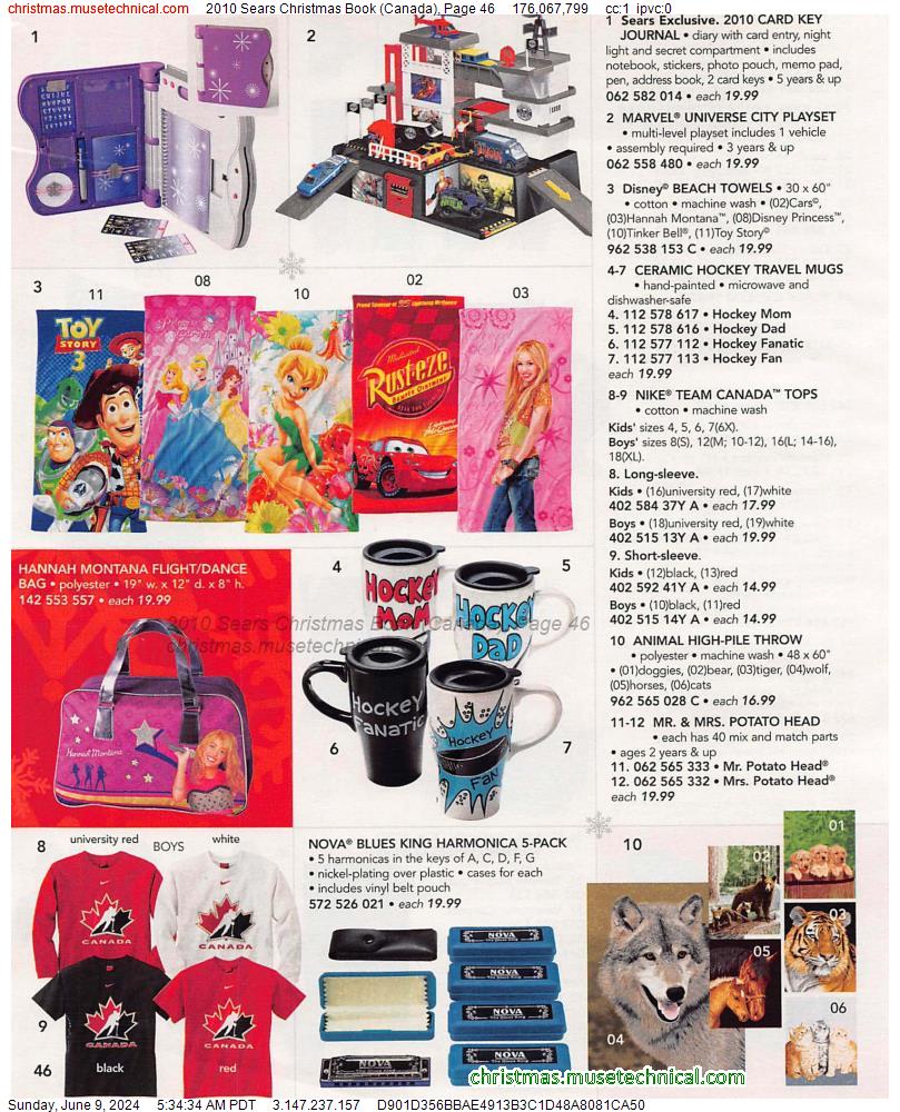2010 Sears Christmas Book (Canada), Page 46